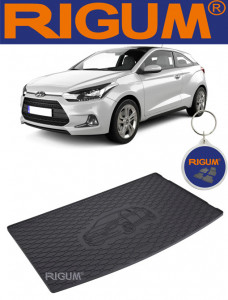 Hyundai I20 II Hatchback din 12.2014 - 07.2020, Tavita Pentru Portbagaj Lux Premium Dedicata, Gb Portbagaj Inferior *4 accesorii pentru autoturismul tau - masina v192056