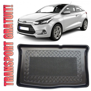 Hyundai I20 II Hatchback din 12.2014 - 07.2020, Tavita Pentru Portbagaj Lux Premium Dedicata, Gb Portbagaj Inferior *3
