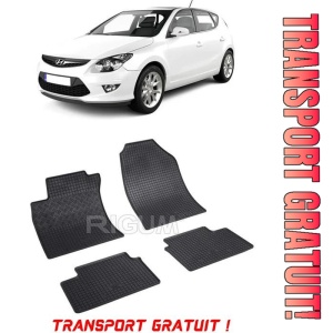 Hyundai I30 I, Hatchback, fabricat din 07.2007 - 01.2012, set covorase auto dedicate, din cauciuc 100% Premium - Transport Gratuit