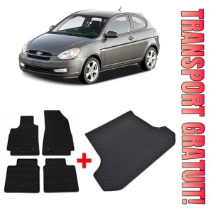 Hyundai I30 II Combi din 02.2012 - 06.2017 *2, Set Covorase + tavita portbagaj auto