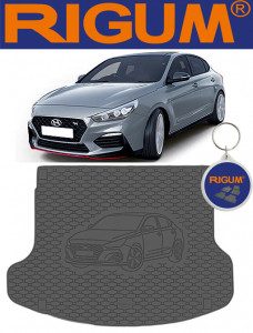 Hyundai I30 III Fastback din 12.2017 - 2020, Tavita Pentru Portbagaj Lux Premium Dedicata, Portbagaj Superior *1 accesorii pentru autoturismul tau - masina v189259