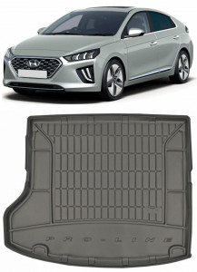 Hyundai Ioniq Hybrid Hatchback din 10.2016 - 06.2022, Tavita Pentru Portbagaj Lux Premium Dedicata, Fara Subwoofer *1 accesorii pentru autoturismul tau - masina v185690