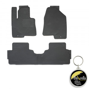 Hyundai IX 35 (2010-2015) Set 3 covorase auto cauciuc Exclusive Line accesorii pentru autoturismul tau - masina v237847