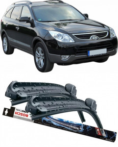 Hyundai Ix55 Set 2 stergatoare parbriz Bosch Bosch Aerotwin compatibile cu Hyundai Ix55 2008-2012 (60 cm / 50 cm) accesorii pentru autoturismul tau - masina v128656