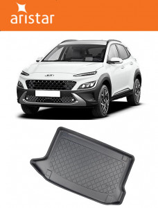Hyundai Kona Hybrid Suv din 09.2019 - Prezent, Tavita Pentru Portbagaj Lux Premium Dedicata, InclusIV Facelift *2 accesorii pentru autoturismul tau - masina v188959
