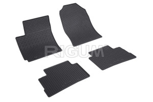 Hyundai Kona, Suv, fabricat din 11.2017 - Prezent, InclusIV Facelift, set covorase auto dedicate, din cauciuc 100% Premium accesorii pentru autoturismul tau - masina v159479