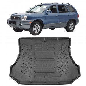 Hyundai Santa Fe 2002-2006 Tavita cauciuc pentru protectie portbagaj accesorii pentru autoturismul tau - masina v225654