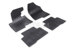 Hyundai Santa Fe III, Suv, fabricat din 09.2012 - 07.2018, set covorase auto dedicate, din cauciuc 100% Premium accesorii pentru autoturismul tau - masina v160201