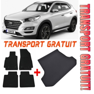 Hyundai Tucson din 07.2015 - 09.2020 Suv *1 , Set Covorase + tavita portbagaj auto