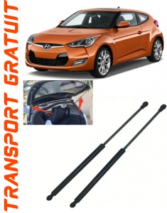 Hyundai Veloster Set 2 amortizoare pentru portbagaj / haion Krosno compatibil cu Hyundai Veloster Hatchback fabricat intre 2011-2017 accesorii pentru autoturismul tau - masina v89583