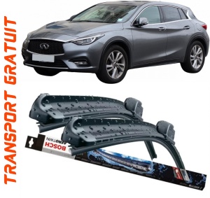 Infiniti Q30 Set 2 stergatoare parbriz Bosch Aerotwin 600/475mm compatibile cu Infiniti Q30 (2015) (60 cm / 47.5 cm) accesorii pentru autoturismul tau - masina v116867