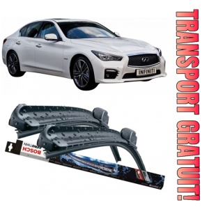 Infiniti Q50 Set 2 stergatoare parbriz Bosch Bosch Aerotwin compatibile cu Infiniti Q50 2013 (65 cm / 40 cm)