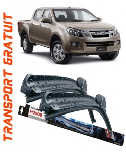 Isuzu D-Max I Platform/Chassis Set 2 stergatoare parbriz Bosch Aerotwin 600/475mm compatibile cu Isuzu D-MAX I Platform/Chassis (TFR, TFS) (2007-2012) (55 cm / 47.5 cm) accesorii pentru autoturismul tau - masina v116386
