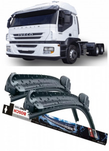 IVeco Stralis Set 2 stergatoare parbriz Bosch Bosch Aerotwin 65 cm/65 cm compatibile cu IVeco Stralis II din 2012 (65 cm / 65 cm) accesorii pentru autoturismul tau - masina v122212
