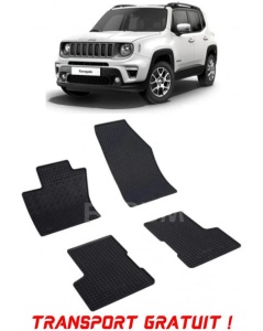 Jeep Renegade MhEV fabricat din 2021 - Prezent, Suv, set covorase auto dedicate, din cauciuc 100% Premium - Transport Gratuit accesorii pentru autoturismul tau - masina v39215