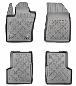 Jeep Renegade, Suv, Din 09.2014 - Prezent , Set Covorase Auto Tip Tavita Premium 3D, din cauciuc accesorii pentru autoturismul tau - masina v170302