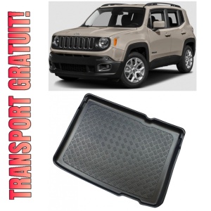 Jeep Renegade Suv din 09.2014 - Prezent, Tavita Pentru Portbagaj Lux Premium Dedicata, Cu Podea Variabila *2
