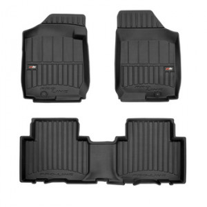 Kia Carens I Din 07.2002 - 10.2006, Van , Set Covorase Auto Tip Tavita Premium 3D, din cauciuc accesorii pentru autoturismul tau - masina v162469
