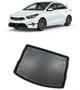 Kia Ceed III Hatchback din 06.2018 - Prezent, Tavita Pentru Portbagaj Lux Premium Dedicata, Portbagaj Superior *1 accesorii pentru autoturismul tau - masina v201005