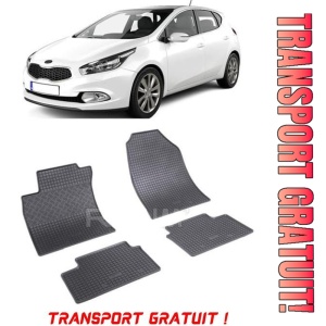 Kia Ceed III, Hatchback, fabricat din 06.2018 - Prezent, set covorase auto dedicate, din cauciuc 100% Premium - Transport Gratuit