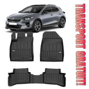 Kia Ceed Xphev Din 02.2020 - Prezent, Suv , Set Covorase Auto Tip Tavita Premium 3D, din cauciuc