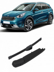 Kia Niro I Brat stergator pentru luneta spate cu lamela 300 mm, compatibil cu Kia Niro I SUV fabricat intre 2016-2022, calitate extra accesorii pentru autoturismul tau - masina v91737