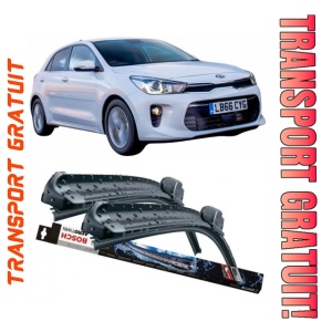 Kia Rio Set 2 stergatoare parbriz Bosch Bosch Aerotwin compatibile cu Kia Rio 2017 (65 cm / 40 cm)
