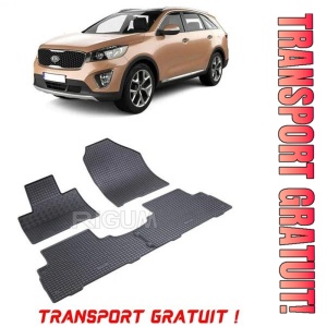 Kia Sorento II, Suv, fabricat din 2013 - 01.2015, Facelift, 5 Locuri, set covorase auto dedicate, din cauciuc 100% Premium - Transport Gratuit
