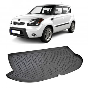 Kia Soul (Am) Hatchback (2008-2013) (Cu Organizator) Tavita cauciuc pentru protectie portbagaj