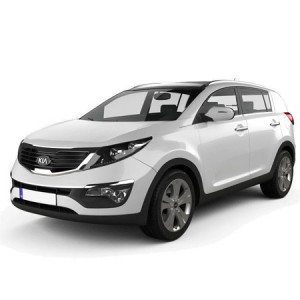 Kia Sportage III, Suv, Din 08.2010 - 12.2015 , Set Covorase Auto Tip Tavita Premium 3D, din cauciuc accesorii pentru autoturismul tau - masina v170164