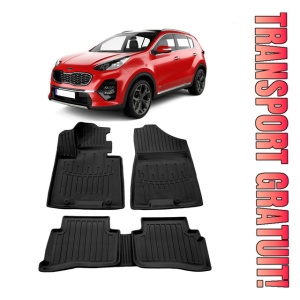Kia Sportage (QL) (2015-2021) Set covorase auto cauciuc G.Modern Line 3D