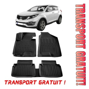 Kia Sportage (SL) (2010-2015) Set covorase auto cauciuc G.Modern Line 3D transport gratuit