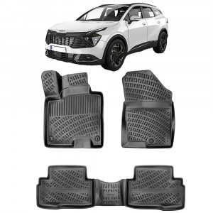 Kia Sportage V Swb Prestige Smart 2021- Set Covorase Auto Cauciuc Premium Umbrella accesorii pentru autoturismul tau - masina v149588