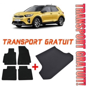 Kia Stonic Suv din 10.2017 - Prezent, Set Covorase + tavita portbagaj auto Portbagaj Superior *4