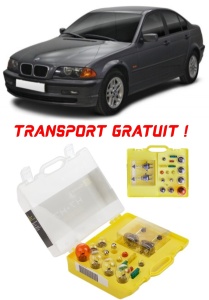 Kit trusa Set becuri H7 compatibila cu Bmw E46 din 1998 - 2006 , bec far, semnalizare , pozitie, iluminare numar, frana, plafoniera, stop frana accesorii pentru autoturismul tau - masina v53206