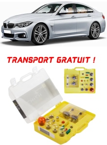 Kit trusa Set becuri H7 compatibila cu Bmw F36 din 2013 - 2019 , bec far, semnalizare , pozitie, iluminare numar, frana, plafoniera, stop frana
