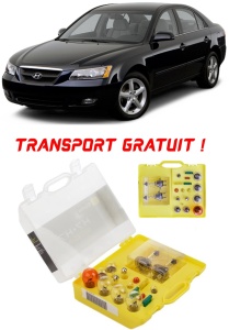 Kit trusa Set becuri H7 compatibila cu Hyundai Sonata din 2005 - 2019 , bec far, semnalizare , pozitie, iluminare numar, frana, plafoniera, stop frana