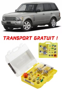 Kit trusa Set becuri H7 compatibila cu Land Rover Range Rover Sport din 2005 - 2013 , bec far, semnalizare , pozitie, iluminare numar, frana, plafoniera, stop frana