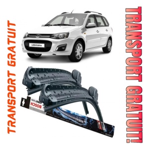 Lada Kalina II Estate Set 2 stergatoare parbriz Bosch Aerotwin 600/475mm compatibile cu Lada KALINA II Estate (2194_) (2013-2018) (60 cm / 40 cm)