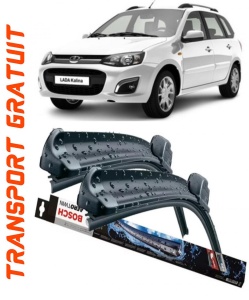 Lada Kalina II Estate Set 2 stergatoare parbriz Bosch Aerotwin 600/475mm compatibile cu Lada KALINA II Estate (2194_) (2013-2018) (60 cm / 40 cm) accesorii pentru autoturismul tau - masina v118876