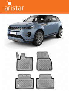 Land Rover Range Rover Evoque II, Suv, Din 04.2019 - Prezent , Set Covorase Auto Tip Tavita Premium 3D, din cauciuc accesorii pentru autoturismul tau - masina v170049