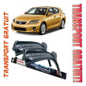 Lexus CT Set 2 stergatoare parbriz Bosch Bosch Aerotwin compatibile cu Lexus CT 2011 (65 cm / 45 cm)