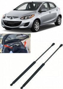 Mazda 2 Set 2 amortizoare pentru portbagaj / haion Krosno compatibil cu Mazda 2 Hatchback fabricat intre 2007-2015 accesorii pentru autoturismul tau - masina v90027