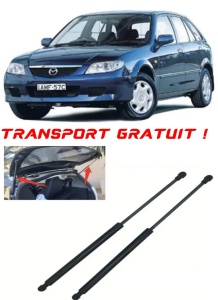 MAZDA 323 F VI Hatchback (BJ) - Set 2 amortizoare pentru portbagaj / haion compatibil cu MAZDA 323 F VI Hatchback (BJ) fabricat 1998 – 2004 accesorii pentru autoturismul tau - masina v27845