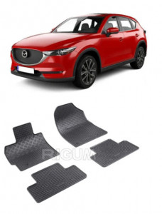 Mazda CX-7, Suv, fabricat din 07.2007 - 08.2012, Benzina, set covorase auto dedicate, din cauciuc 100% Premium accesorii pentru autoturismul tau - masina v158854
