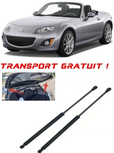 MAZDA MX-5 III (NC) - Set 2 amortizoare pentru portbagaj / haion compatibil cu MAZDA MX-5 III (NC) fabricat 2005 – 2014 accesorii pentru autoturismul tau - masina v28280