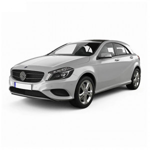 Mercedes A-Class W176 Din 09.2012 - 04.2018, Hatchback , Set Covorase Auto Tip Tavita Premium 3D, din cauciuc accesorii pentru autoturismul tau - masina v167391