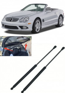 Mercedes-Benz SL Set 2 amortizoare pentru portbagaj / haion Krosno compatibil cu Mercedes-Benz SL Hatchback fabricat intre 2001-2012 accesorii pentru autoturismul tau - masina v88409