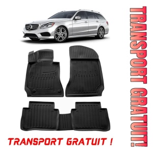 Mercedes Benz W212 E (2009-2016) Set covorase auto cauciuc G.Modern Line 3D transport gratuit