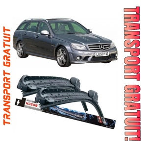 Mercedes C-Class Set 2 stergatoare parbriz Bosch Bosch Aerotwin 60 cm/60 cm compatibile cu Mercedes-Benz C-Class T-Model (S204) din 2007-2014 (60 cm / 60 cm)
